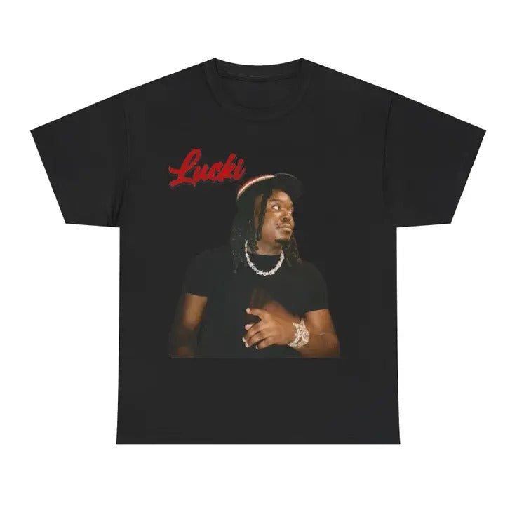Lucki Shirt, Red Luckii Tour Shirt, Gift Shirt Hoodie, Sweatshirt | WearSparks.com