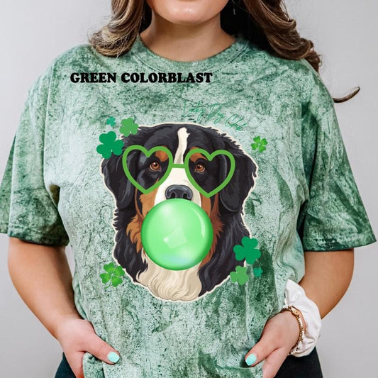 Lucky Dog Bernese Shirt ~ Unisex Apparel Relaxed Fit Printed In The USA Clothing Womenswear Casual Comfort Cotton Hoodie,...
