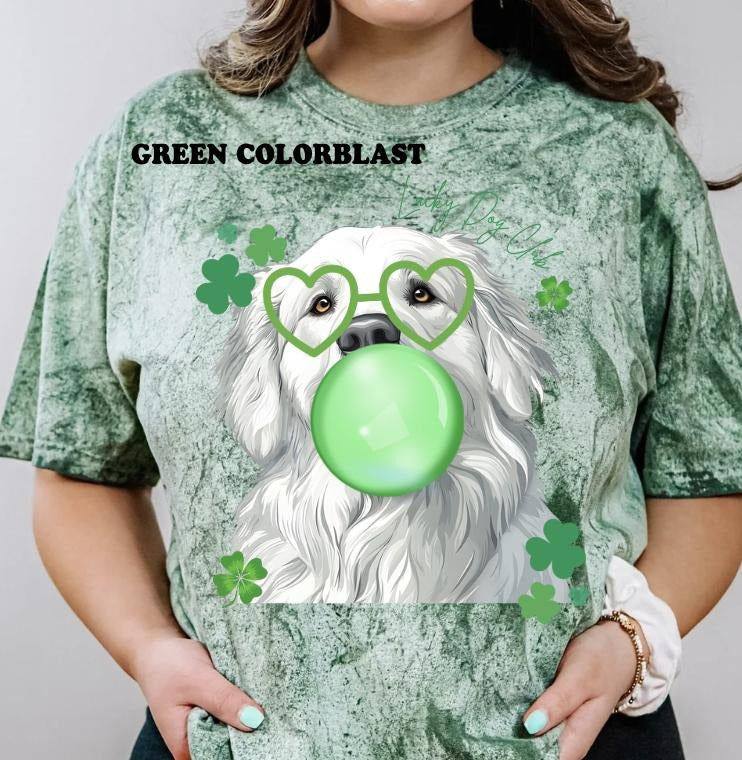 Lucky Dog Great Pyrenees Shirt ~ Unisex Apparel Relaxed Fit Printed In The USA Clothing Womenswear Casual Comfort Cotton...
