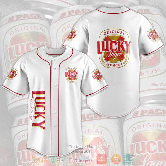 Lucky Lager Baseball shirt