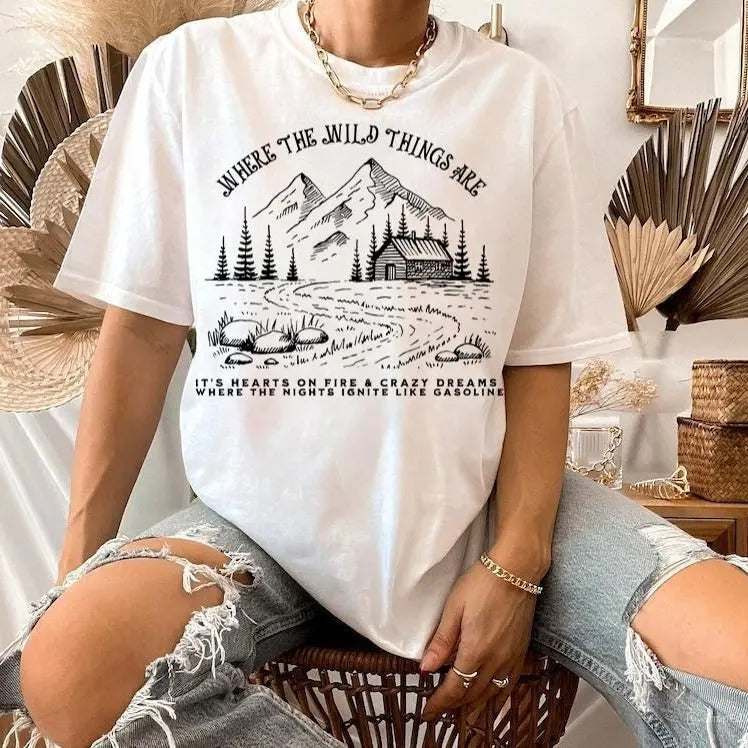 Luke Combs Shirt, Where the Wild Things Are Shirt, Country Concert Shirt,  shirt trend Hoodie, Sweatshirt | WearSparks.com