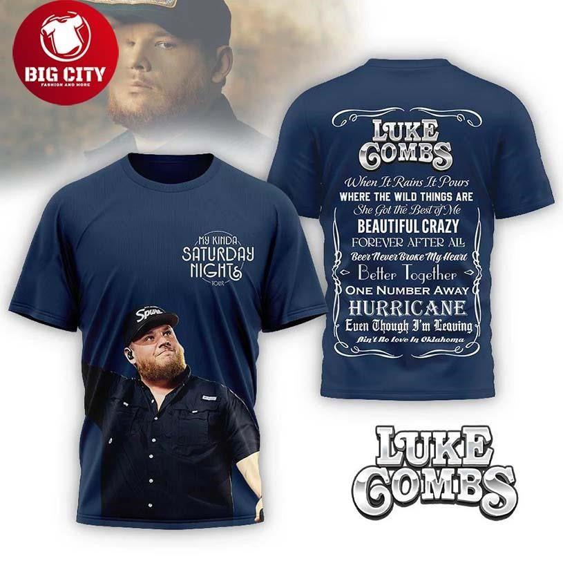 Luke Combs Tour 2026 All Over Print Two Sided Shirt