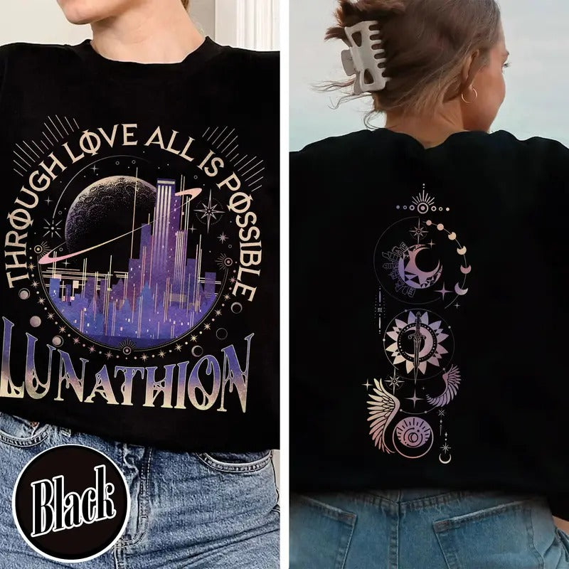 Lunathion Crescent City Sweatshirt, Lunathion Crescent City, Lunathion Shirt, Light It Up T Shirt, Crescent City Merch,...