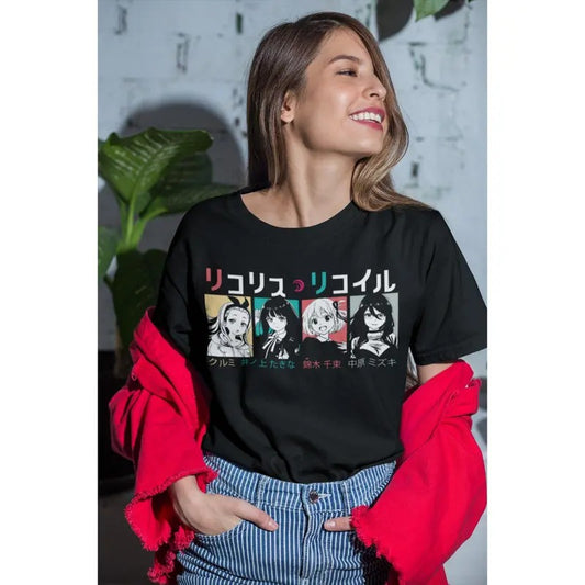 Lycoris Recoil T-Shirt S-4XL,anime,takina inoue,lycoris recoil,comics,manga,new tee Hoodie, Sweatshirt | WearSparks.com