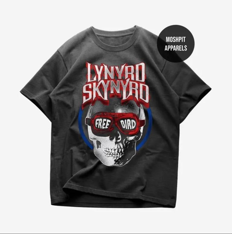 Lynyrd Skynyrd T-Shirt - Rock Music Shirt - Free Bird Shirt Hoodie, Sweatshirt | WearSparks.com