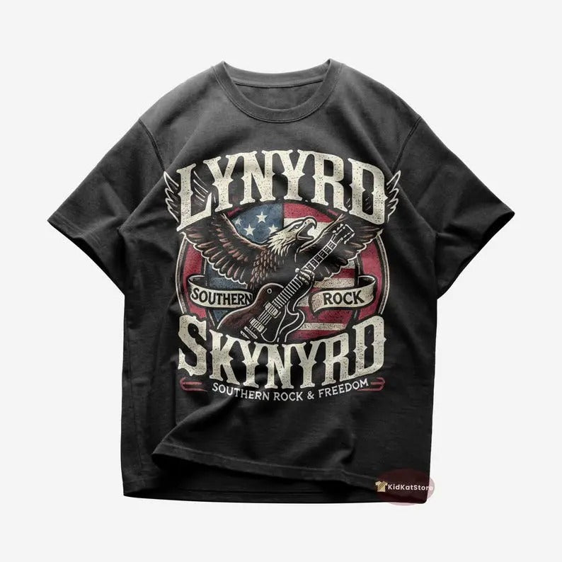 Lynyrd Skynyrd T-Shirt, Free Bird, Gift for Southern Rock Lovers, Premium Music Apparel Hoodie, Sweatshirt | WearSparks.com