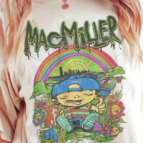 M-ac M-i-ller C7omic Shirt_Cotton T-Shirt, Perfect Tee, Gifts For Boyfriend and Girlfriend T-Shirt Hoodie, Sweatshirt