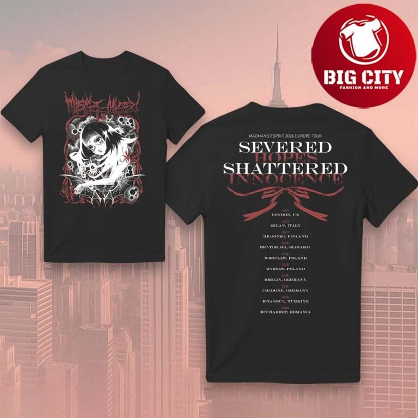 MADMANS ESPRIT Europe Tour 2026 Two Sided Shirt