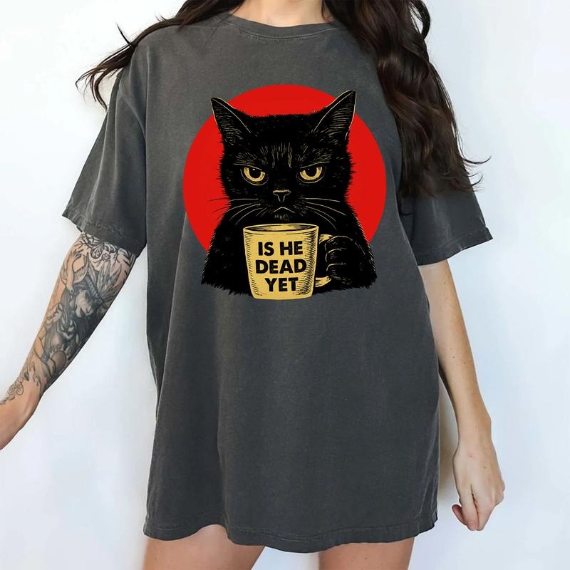 MAPTEES Is He Deaad Yet Comfort Colors Shirt, Liberal T-shirt, Dark Humor Graphic Tee, Protest Clothing, Political...