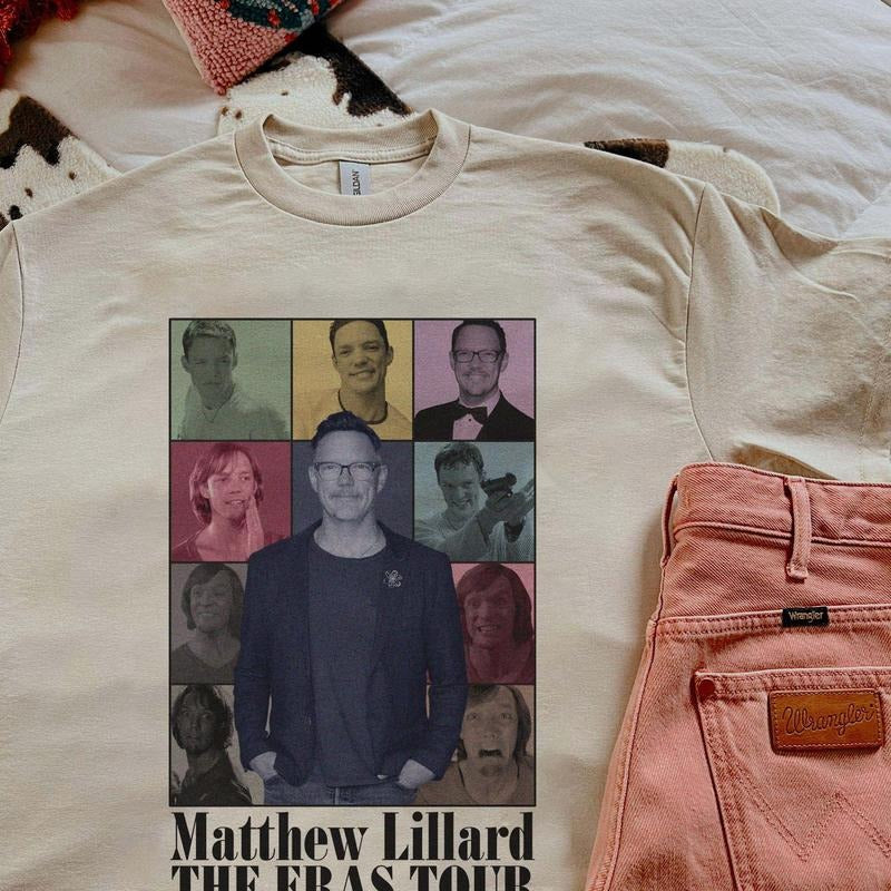 MATTHEW LILLARD Retro Graphic Tee, Ghost Face Stu Macher, Eras Tour , Scream Tee- Matthew Lillard Bootleg Tees Casual ...