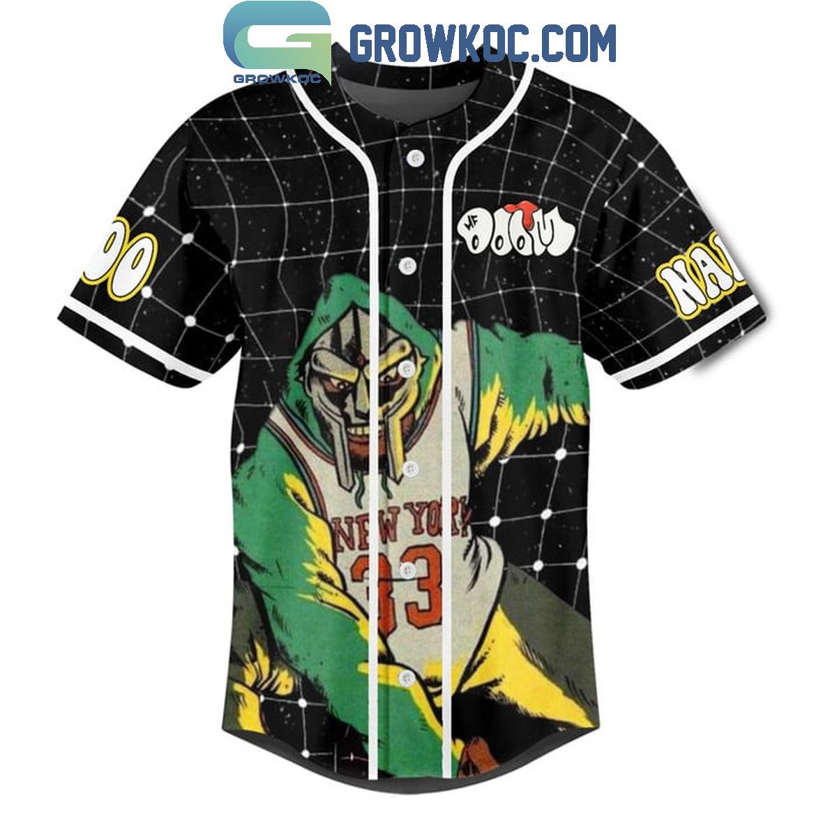 MF Doom There’s Four Sides To Every Story Personalized Baseball Jersey