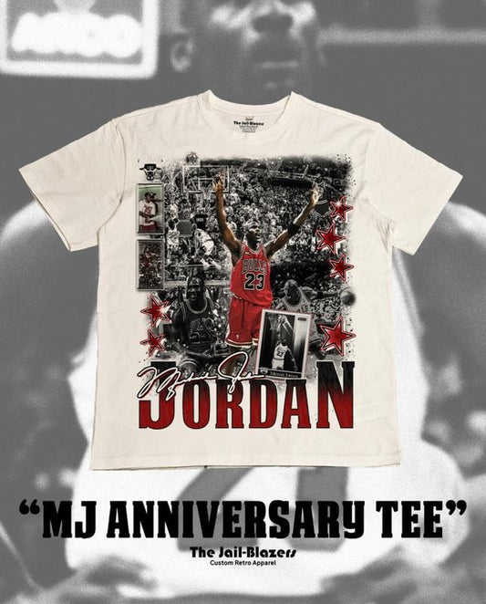 " MJ Anniversary Tee " - Off White Hoodie, Sweatshirt | WearSparks.com