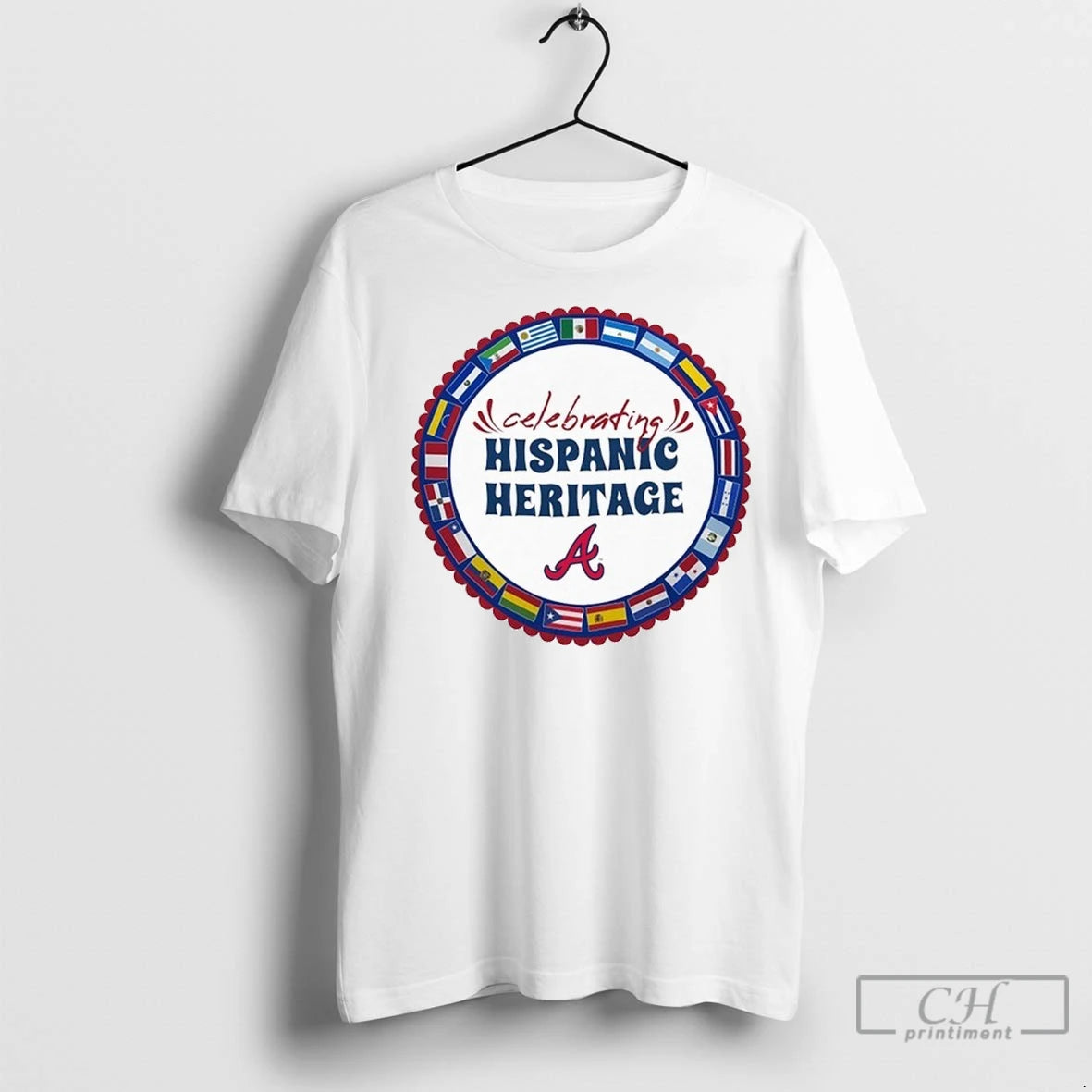 Mlb Atlanta Braves Starter Celebrating Hispanic Heritage T Shirts