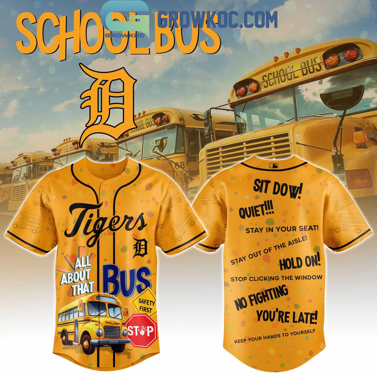 MLB x Back To School 2025 Yellow Baseball Jersey