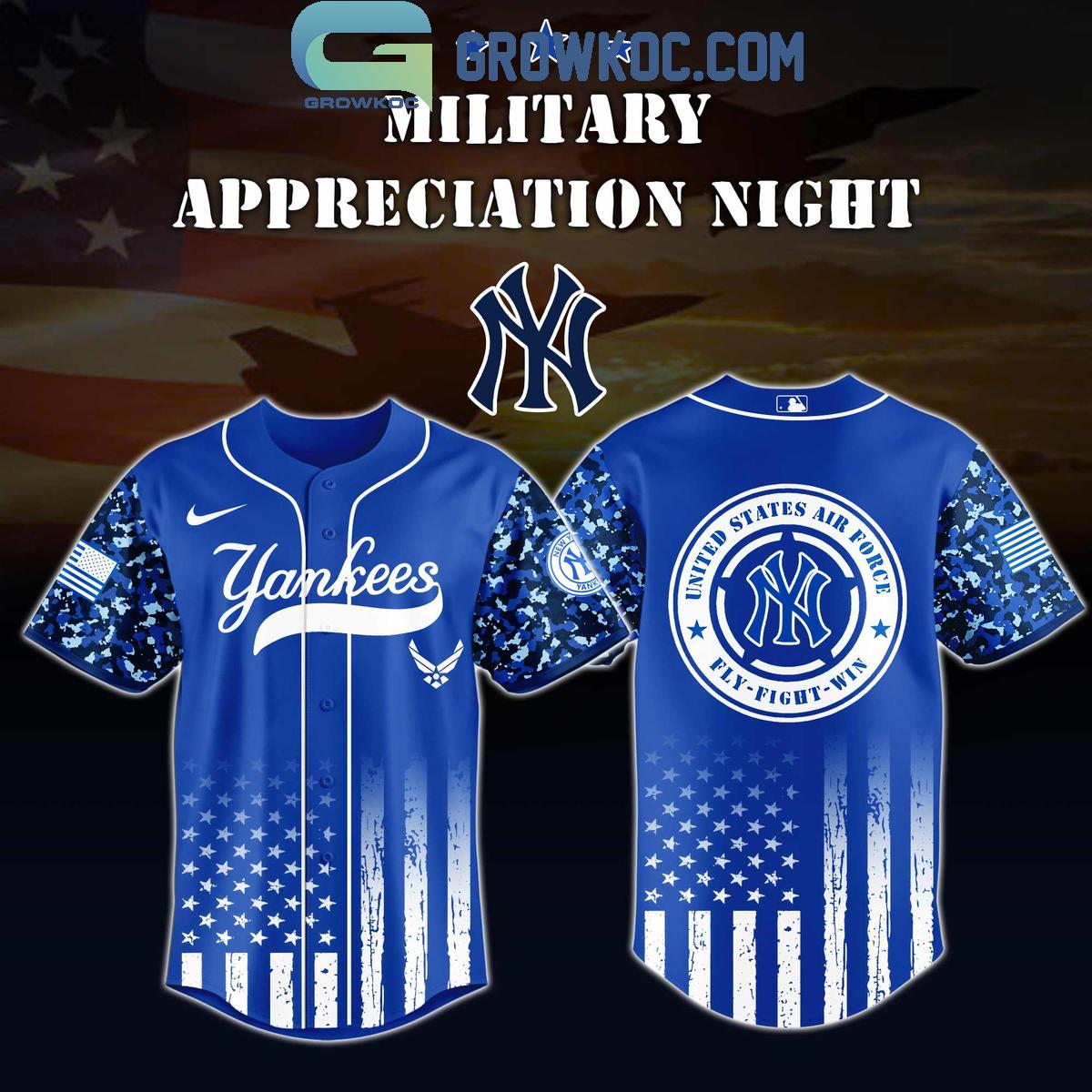 MLB x United States Air Force Military Appreciation Night 2025 Baseball Jersey