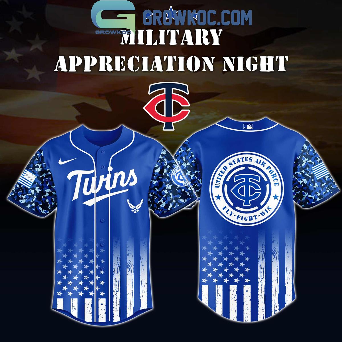 MLB x United States Air Force Military Appreciation Night 2025 Baseball Jersey