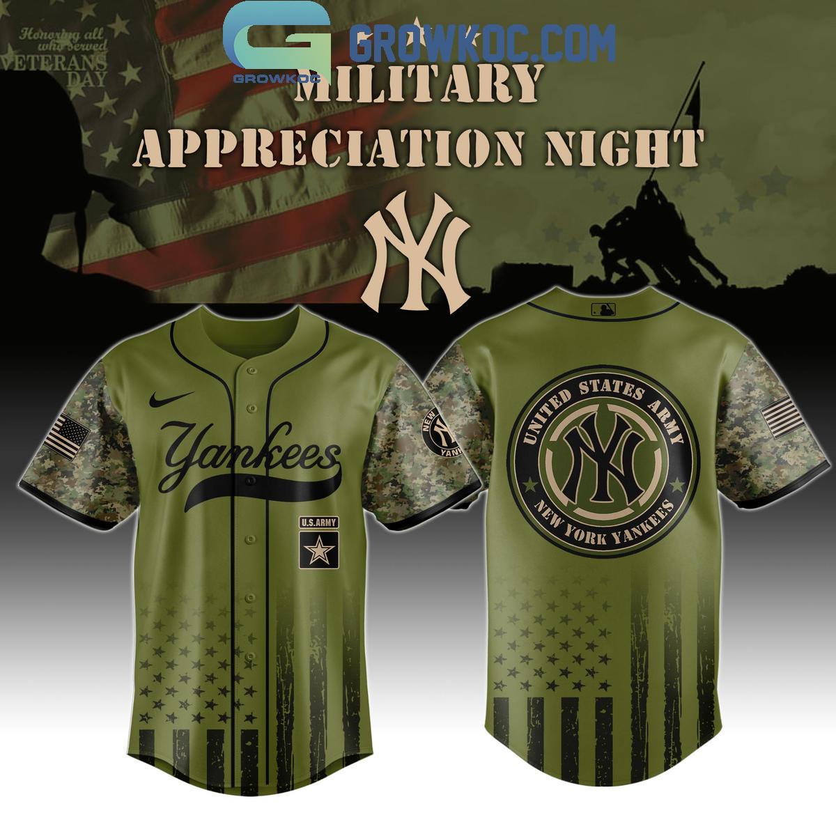 MLB x United States Army Military Appreciation Night 2025 Baseball Jersey