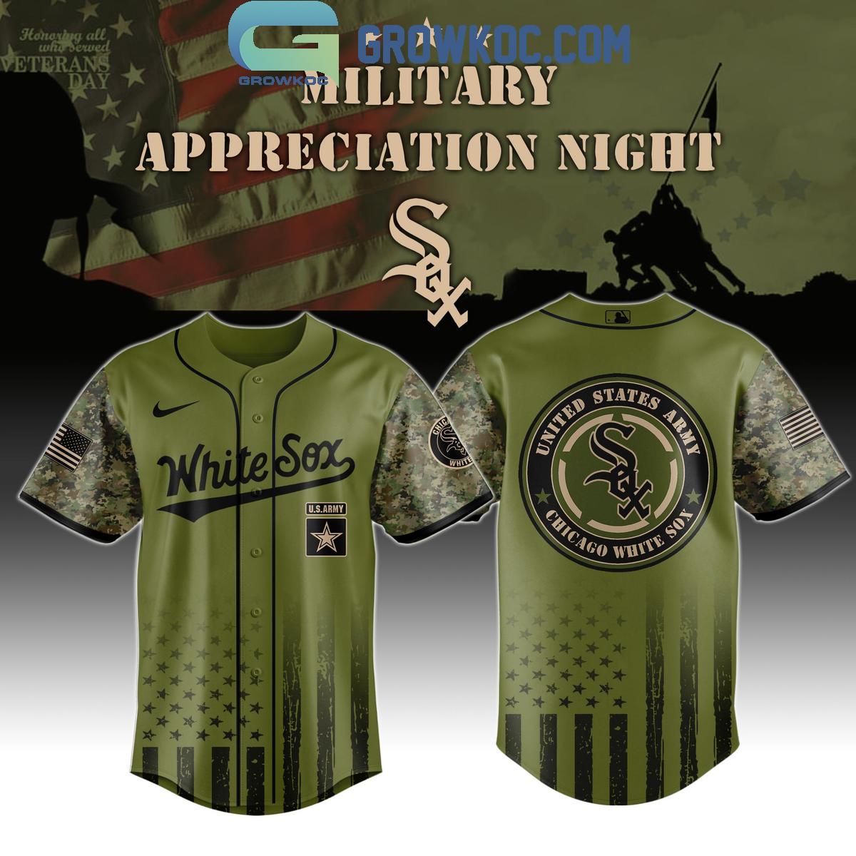 MLB x United States Army Military Appreciation Night 2025 Baseball Jersey