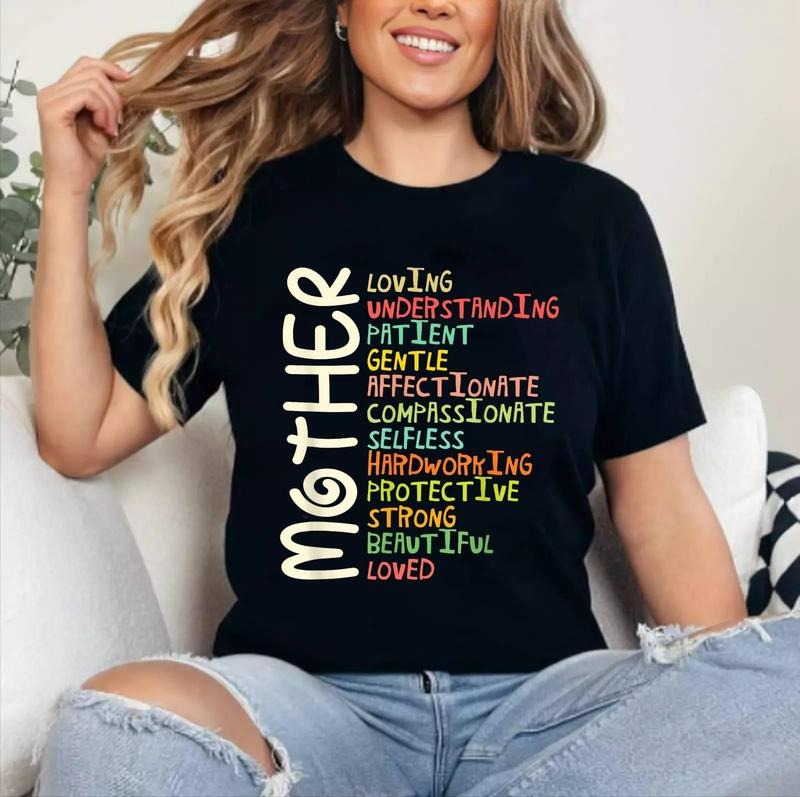 MOTHER Meaning Shirt I Love Mom Mothers Day T-Shirt [Unisex Cotton, Short Sleeve, Crewneck, Top Womenswear] Hoodie,...