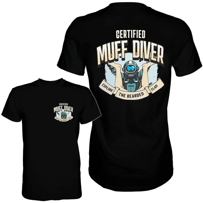 MUFF DIVER EXPLORE MEN'S T-SHIRT, FUNNY MEME SHIRT, FOR GIFT Hoodie, Sweatshirt | WearSparks.com