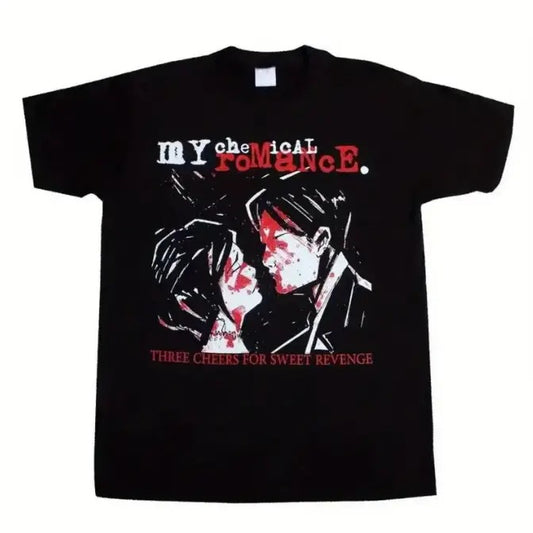 MY CHEMICAALL ROMANCEE THREE CHEERS FOR SWEET REVENGE SHORT fashion t shirt tops wholesale tee, Menswear Womenswear Top...