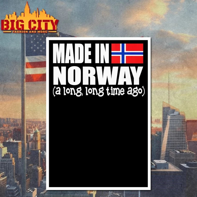 Made In Norway A long long time ago shirt