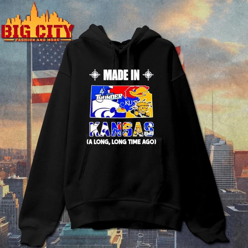Made in Kansas a Long Long Time Ago State Shirt