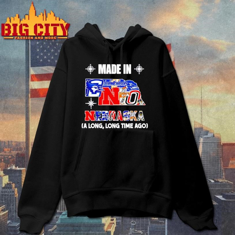 Made in Nebraska a Long Long Time Ago State Shirt