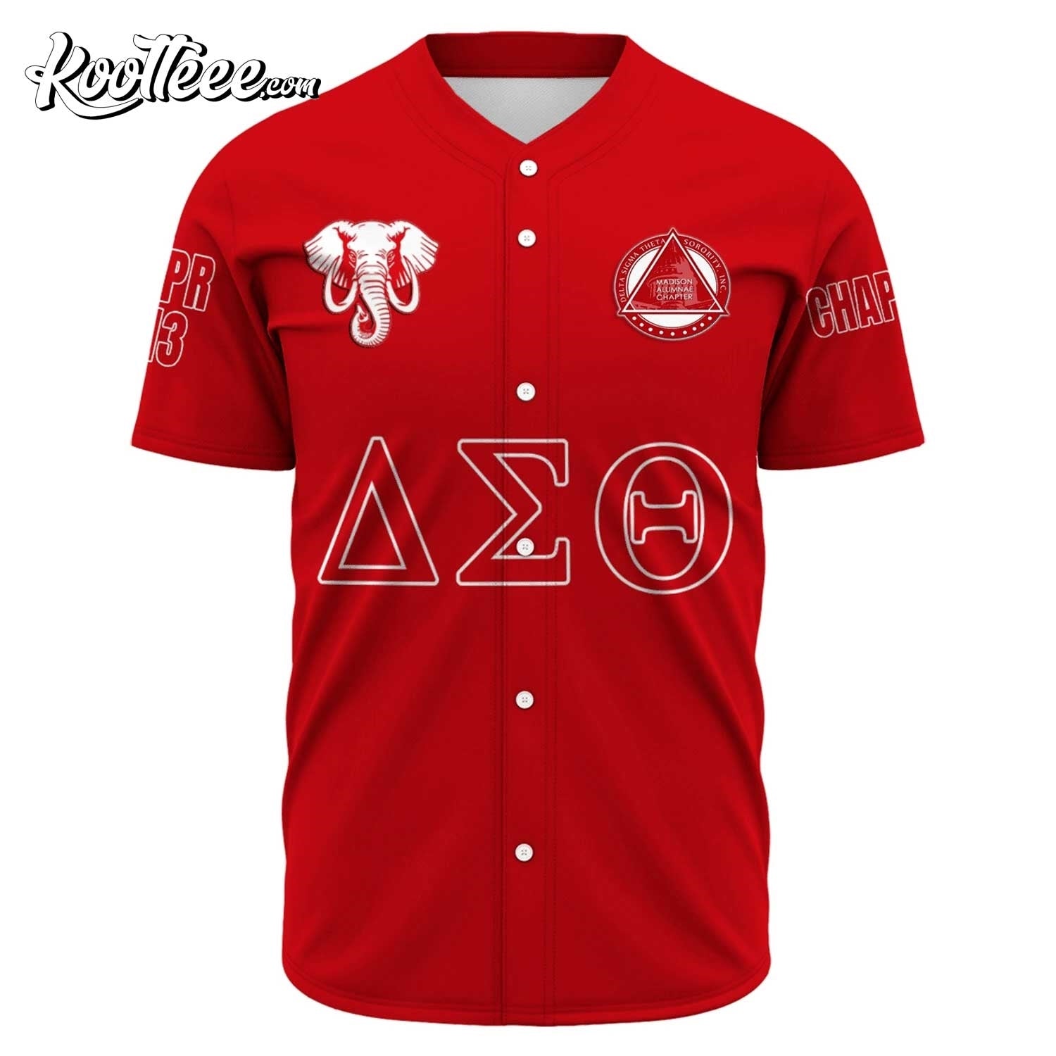 Madison Alumnae Chapter Delta Sigma Theta Baseball Jersey