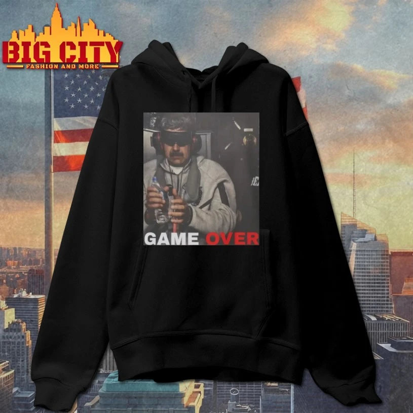 Maduro Captured Game Over poster shirt