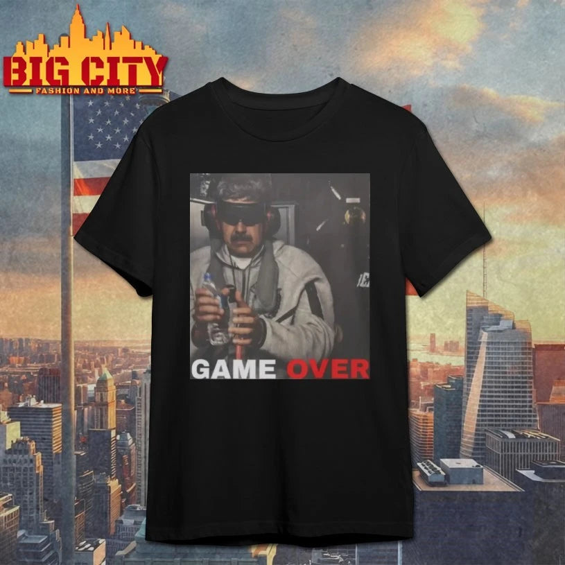 Maduro Captured Game Over poster shirt