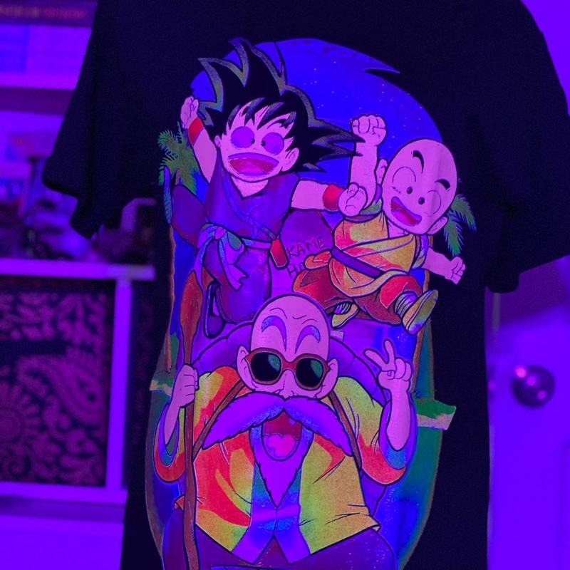 Maestro roshi y familia T-shirt Cotton Black Casual Hoodie, Sweatshirt | WearSparks.com
