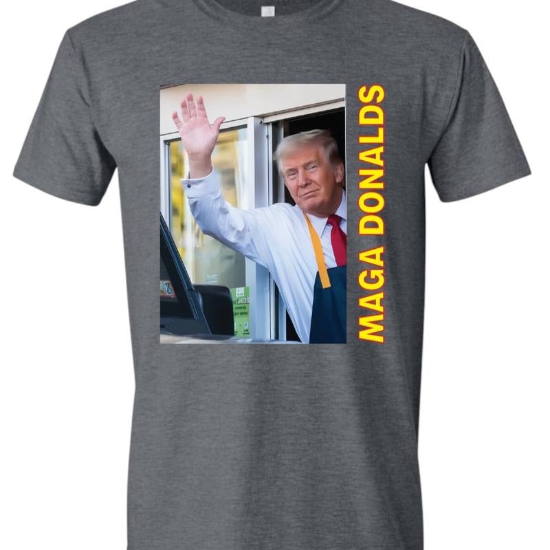 Maga Donald T-Shirt - Unique Graphic Design on Donnie Hoodie, Sweatshirt | WearSparks.com