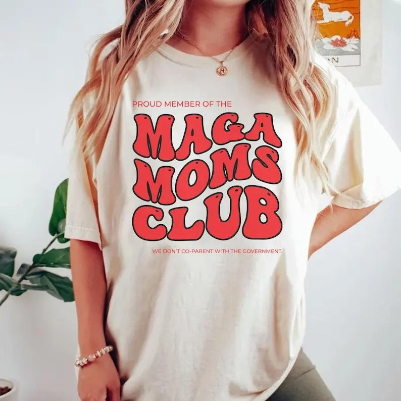 Maga Moms Club Svg, Make America Great Again Republican Mom Tee, Take America Back Pro Trump Svg, Donald Trump Vance 2024...