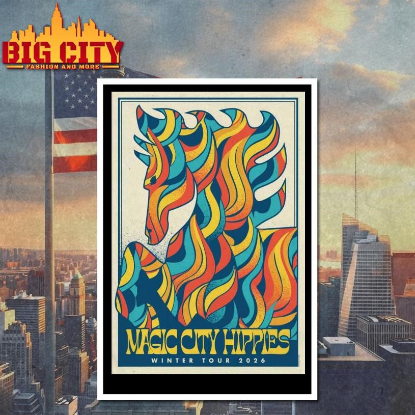 Magic City Hipples Tour Winter 2026 Poster Shirt