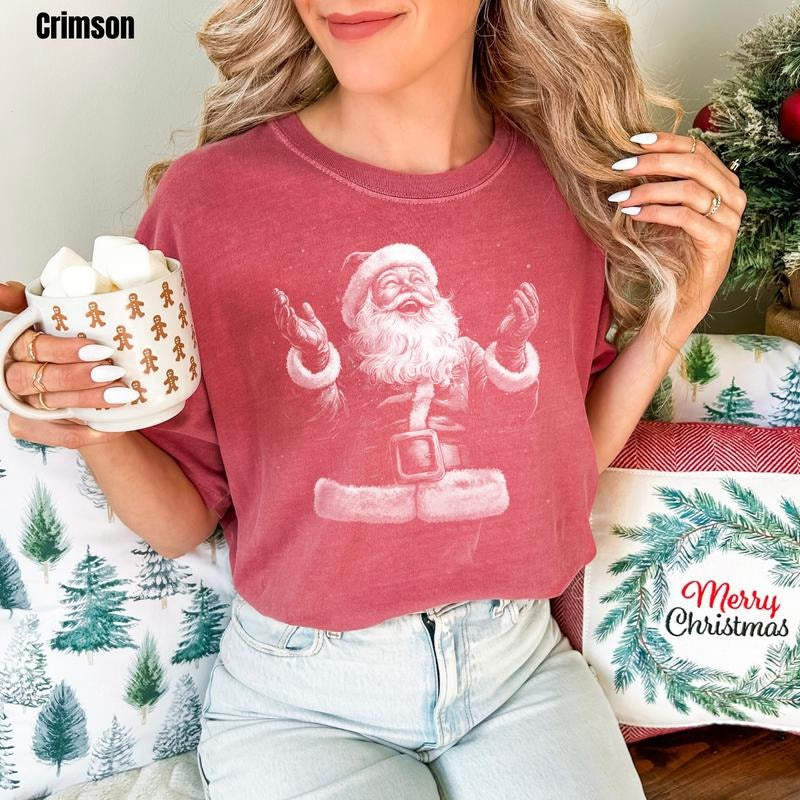 Magical Santa Comfort Colors T-Shirt 'NLB' Hoodie, Sweatshirt | WearSparks.com