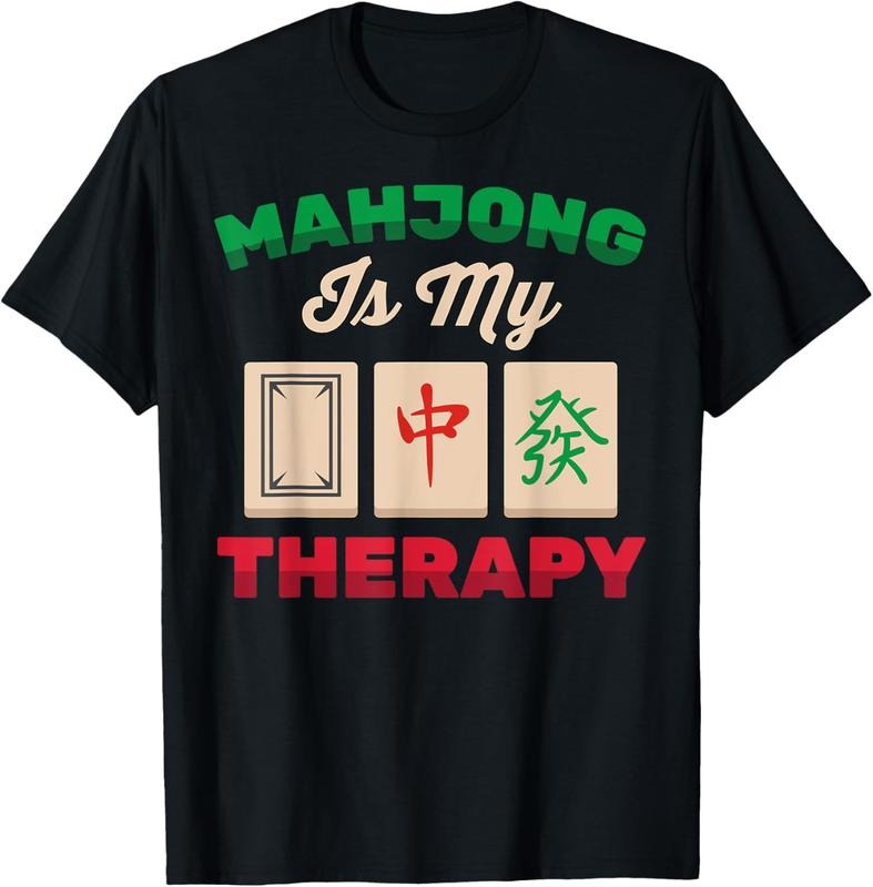Mahjong - Mahjong Is My Therapy - Family Game T-Shirt Hoodie, Sweatshirt | WearSparks.com