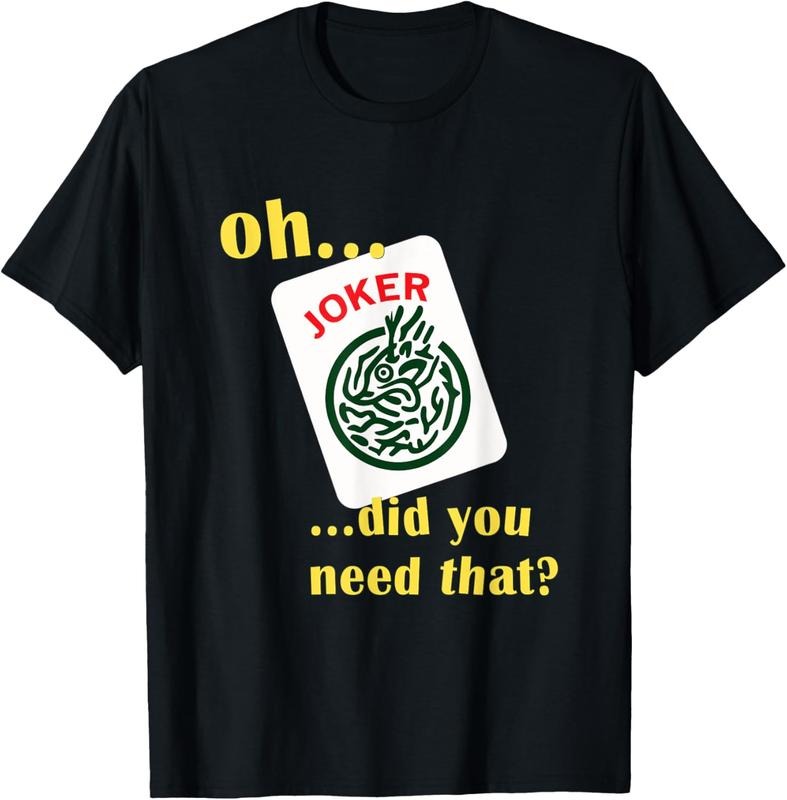 Mahjong Joker Designs T-Shirt Hoodie, Sweatshirt | WearSparks.com