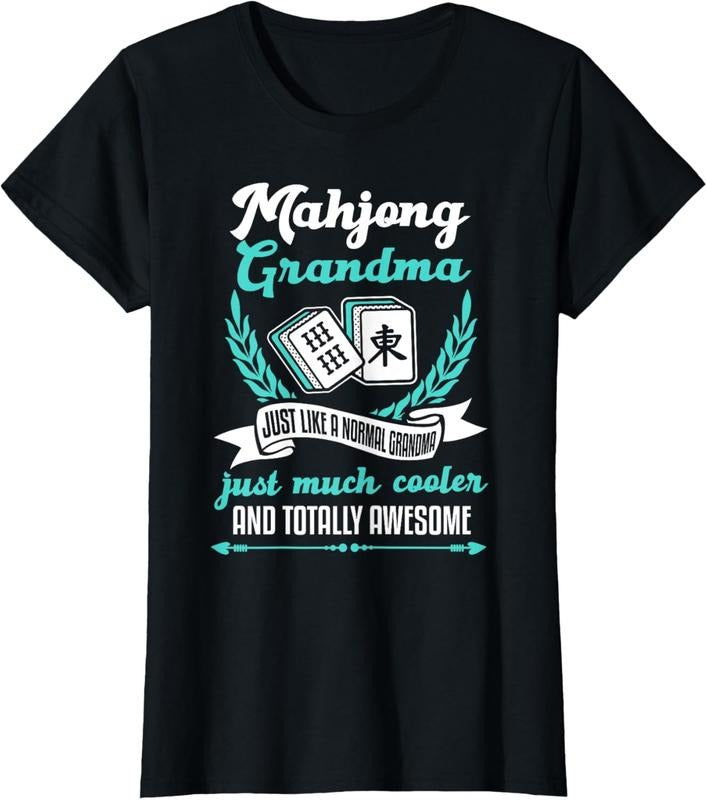 Mahjong Shirt Funny Mahjong Grandma Game Mahjong Player T-Shirt Hoodie, Sweatshirt | WearSparks.com