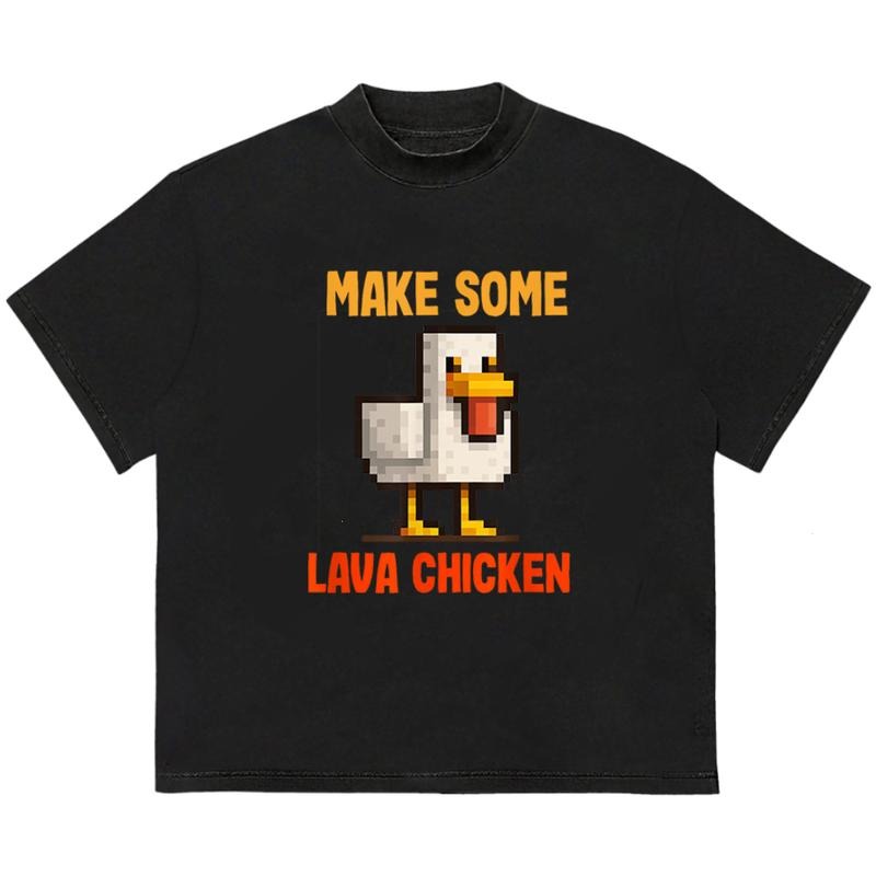 Make Some Lava Chicken T-Shirt Comfortable Fit for All-Day Wear Add Your Unique Twist Hoodie, Sweatshirt | WearSparks.com