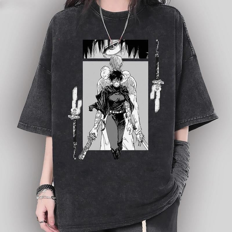 Maki Zenin Shirt, Maki Anime Shirt, Zenin Shirt,Anime Manga Shirt All Size S - 3XL Hoodie, Sweatshirt | WearSparks.com