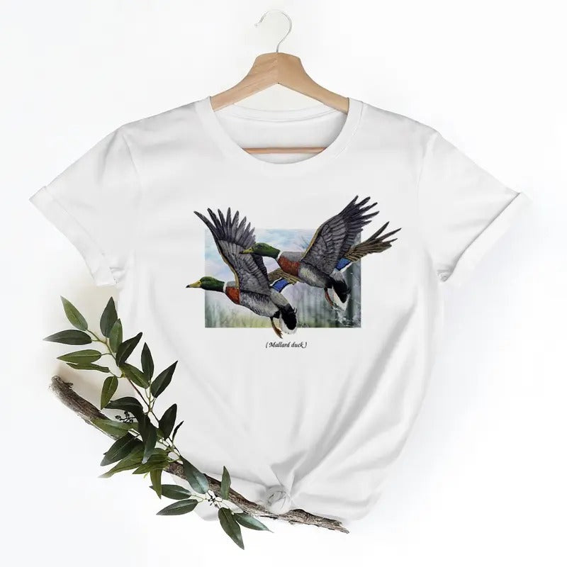 Mallard Duck Shirts Vintage Pa2394 Duck Hunting Vintage T-Shirts Graphic Tee Retro Unisex Sweatshirt 2501, Hunting...