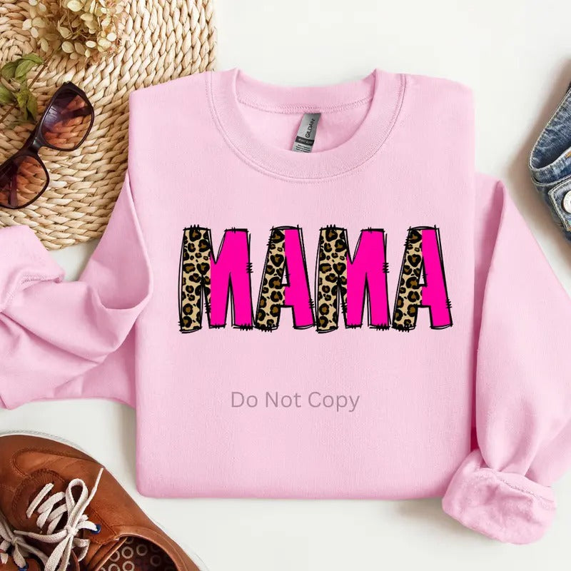 Mama & Mini DTF Transfer T-Shirts, Hoodie, Sweatshirt | WearSparks.com