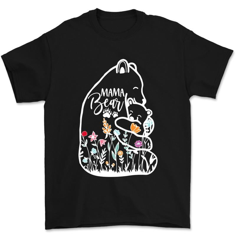 Mama Bea T-shirt for Mom on Mother's Day, Mama Bear T-shirt for Women, Mama T-shirt Hoodie, Sweatshirt | WearSparks.com