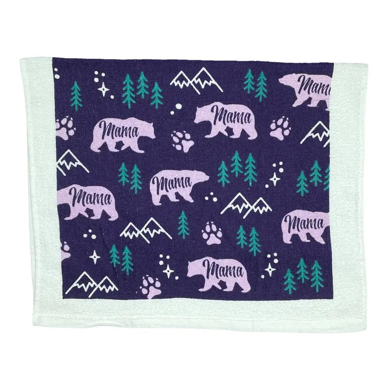Mama Bear Funny Cute Tough Best Mom Tea Towel Funny Dish Towels Soft Adsorbent Tea Towel T-Shirts, Hoodie, Sweatshirt