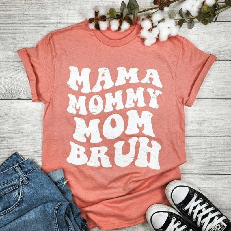 Mama Mommy Mom Bruh Graphic T-shirt Hoodie, Sweatshirt | WearSparks.com