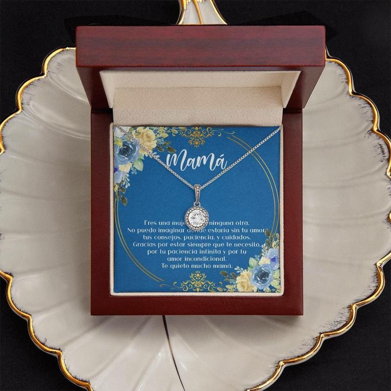Mama Necklace, Mom Necklace, Mother's Day Gift, Birthday Gift, Christmas Gift Necklace, Necklace With Message Card, Gift...