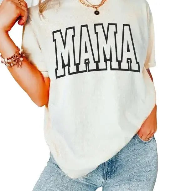 Mama Shirt, Mom Shirt, Gift For Mom Tee, Mother's Day Shirt, New Mom, Trendy Mom Shirt, Mama Gift Shirt, Unisex T-Shirt,...