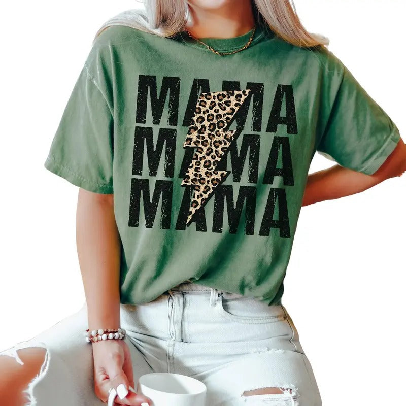 Mama Shirt, Mom Shirt, Mother's Day Shirt, Retro Mama Shirt, Mama Tees, Mother's Day Gift, Unisex T-Shirt, Short Sleeve...