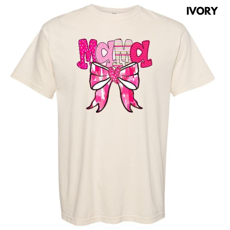 Mama Valentine Coquette Comfort Colors T-Shirt Hoodie, Sweatshirt | WearSparks.com